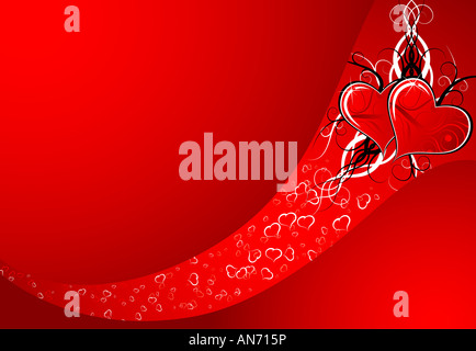 Abstract sfondo di san valentino Foto Stock