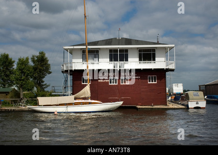 Boat House Roelofsarendsveen Paesi Bassi Olanda Foto Stock