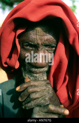 Un vecchio villaggio sambuco Tougoume Mali Foto Stock