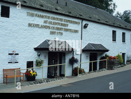 La famosa Grouse Experience a Glenturret , Scozia la più antica distilleria in Scozia UK Foto Stock