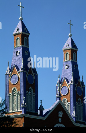 San Francisco de Castro chiesa cattolica in Castro Cile Foto Stock