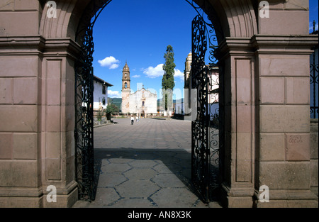 Cattedrale di Santa Clara del Cobre Messico Foto Stock