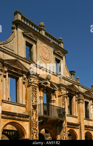 Kirby Hall Elizabethan xvii secolo Mansion House Foto Stock