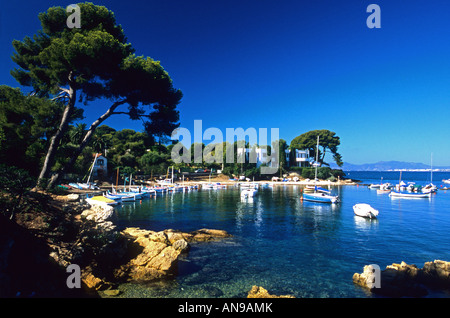 Antibes Cap d'Antibes Port de l'Olivette Alpes-Maritimes 06 French Riviera Cote d Azur PACA Francia Europa Foto Stock