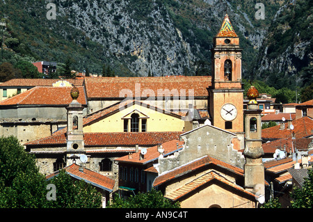 Breil sur roya Vallée de la Roya Mercantour Alpes-Maritimes 06 PACA Francia Europa Foto Stock