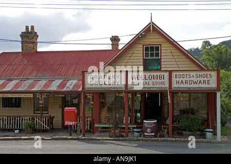 Wollombi General Store Wollombi Hunter Valley in Australia Foto Stock