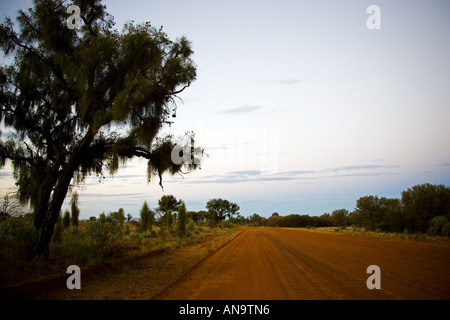 Mereenie Loop Road Red Centre Australia Foto Stock