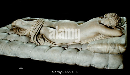 Hermaphroditus dormire (endormi ermafroditi) 2° C. ANNUNCIO Grecia greco Foto Stock