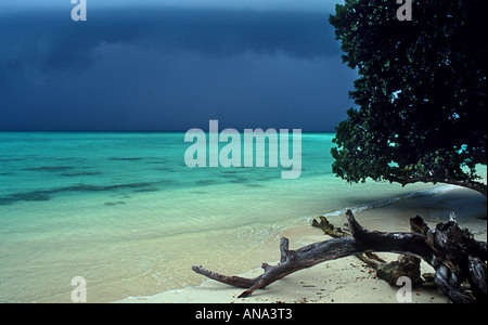 Grande tempesta in arrivo nelle isole Andamane ,India Foto Stock