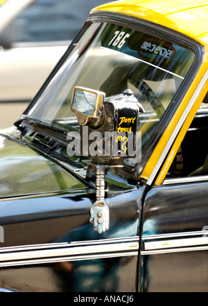 Misuratore di taxi a Mumbai Foto Stock