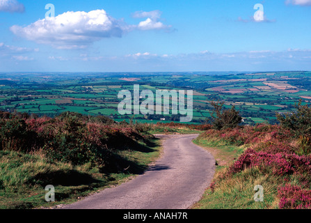 Kit vista collina east Cornwall Inghilterra uk gb Foto Stock