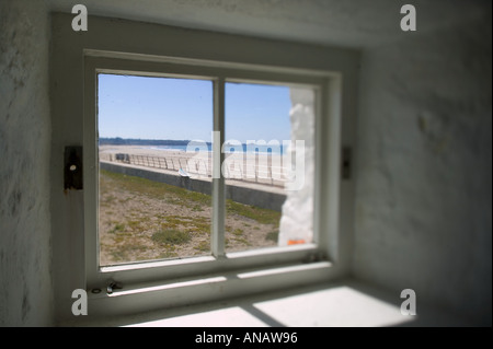 Vista da Le Don Hilton in St Ouen Jersey Isole del Canale Foto Stock