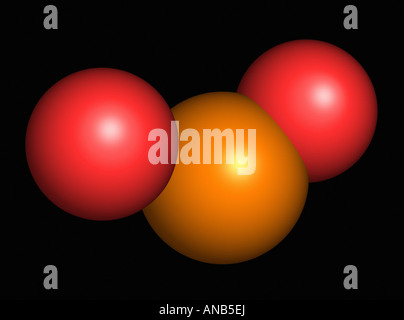 Anidride solforosa Foto Stock