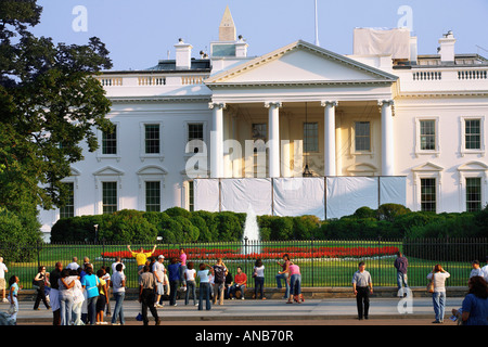La casa bianca a Washington DC Foto Stock
