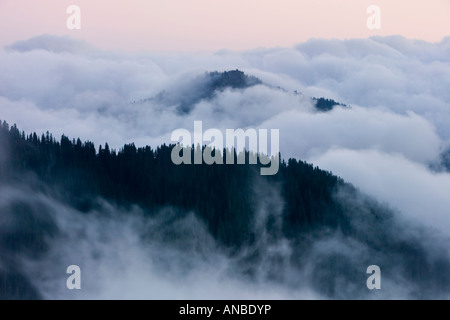 Nuvole sopra le Cascate Foto Stock