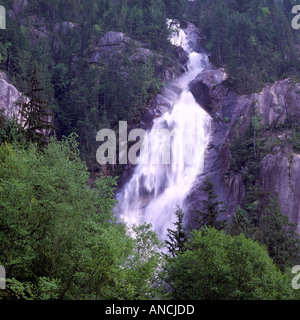 Cascate Shannon in Cascate Shannon Parco Provinciale vicino Squamish British Columbia Canada Foto Stock
