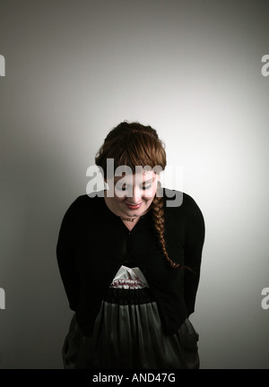 Adele Adkins cantautore Photo Booth ritratto Foto Stock