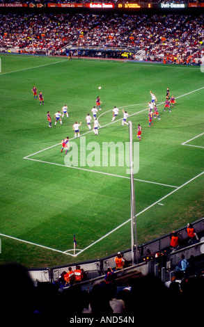 FC Barcellona vs Real Zaragoza partita di calcio allo Stadio Camp Nou a Barcellona Foto Stock