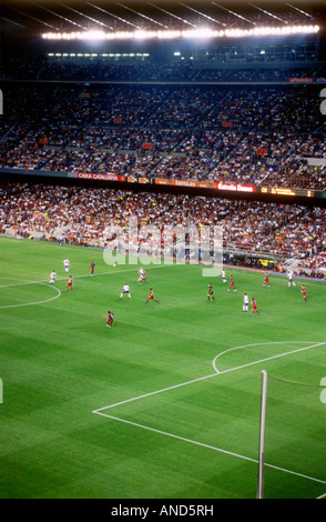 FC Barcellona vs Real Zaragoza partita di calcio allo Stadio Camp Nou a Barcellona Foto Stock