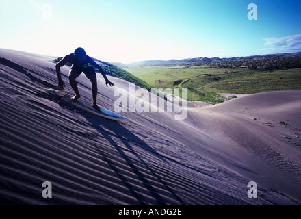 Sabbia surf Sigatoka Figi Foto Stock