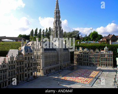 Belgio Bruxelles Europa in miniatura Heysel Park Parco divertimenti Foto Stock