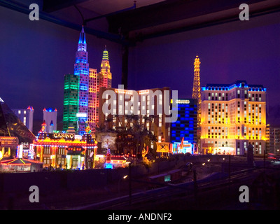 Wunderland in miniatura in Hamburg Hansestadt Germania Foto Stock