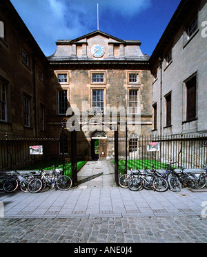 Worcester College entrata anteriore e dei facchini Lodge, Oxford Foto Stock