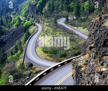 Rowena Loop Road in zona panoramica Foto Stock