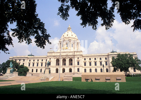 State Capitol Building St Paul Minnesota Foto Stock