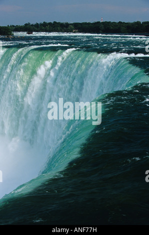 Cascate del Niagara dal lato canadese, Ontario, Canada. Foto Stock