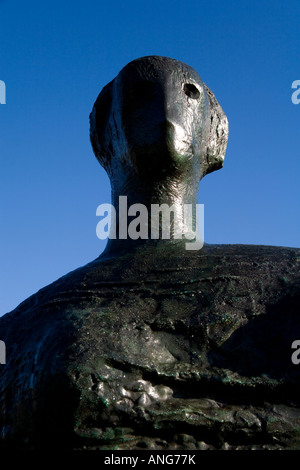 Henry Moore Sculpture Foto Stock