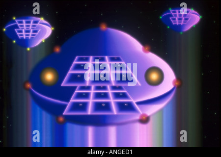 Astronavi Foto Stock
