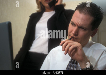 Gente di affari Foto Stock