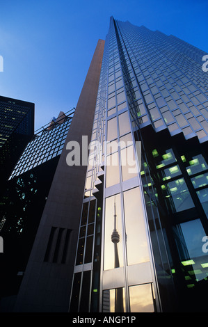 Royal bank building, quartiere finanziario del centro cittadino di Toronto, Ontario, Canada. Foto Stock