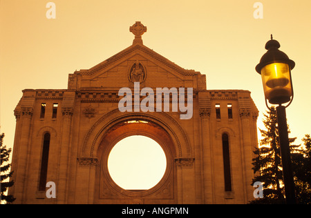 San Bonifacio Catherdral, Winnipeg, Manitoba, Canada. Foto Stock