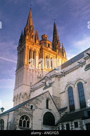 Angers, Maine et Loire, Pays de la Loire, Francia Foto Stock