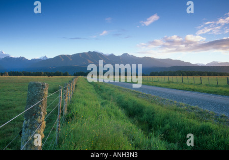 Alpi del Sud, Isola del Sud, Nuova Zelanda Foto Stock