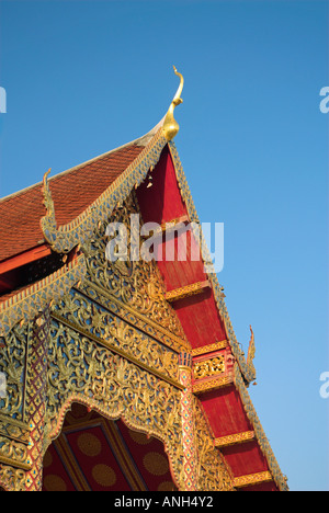 Wat Chai Kait Pra, Chiang Mai, Thailandia Foto Stock