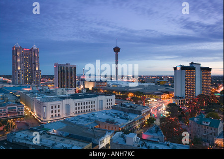 Il centro cittadino di San Antonio, Texas, Stati Uniti d'America Foto Stock