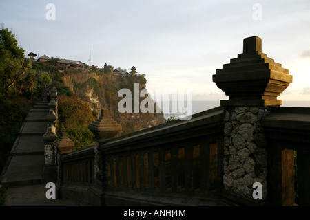 Ulu Watu tempio, Bali Foto Stock