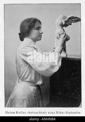 Helen Keller Foto Stock