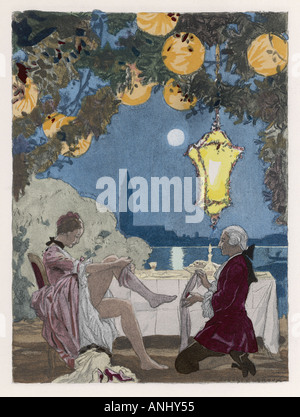 Casanova Leroux Venezia Foto Stock