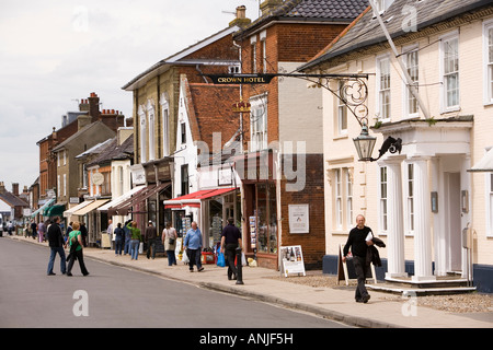Regno Unito Suffolk Southwold High Street Foto Stock