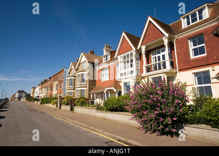 Regno Unito Suffolk Southwold lungomare proprietà sostanziale lungo North Parade Foto Stock