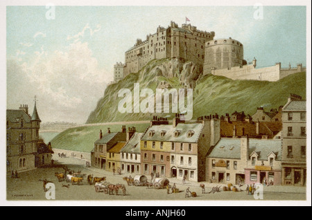Il Castello di Edimburgo Foto Stock