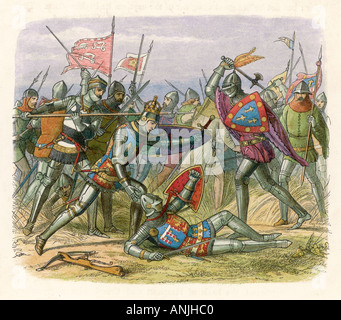 Cento anni di guerra di Agincourt Foto Stock