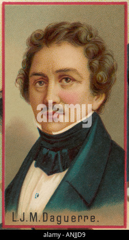 Louis Daguerre Foto Stock