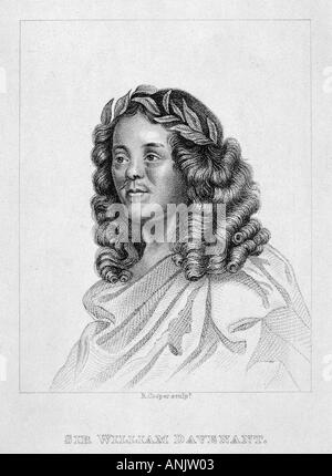 Sir William Davenant Foto Stock