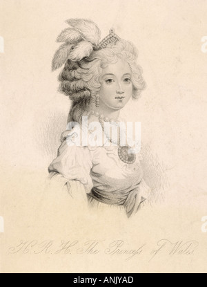 Caroline Brunswick 1839 Foto Stock