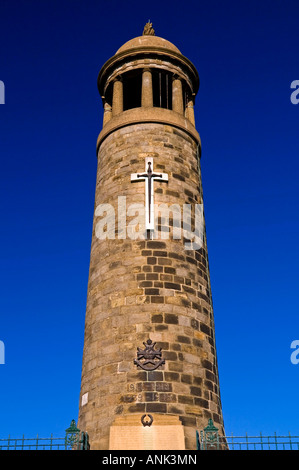 Crich Stand Memoriale di guerra per il guardaboschi Sherwood reggimento costruito nel 1923 Derbyshire England Regno Unito Foto Stock